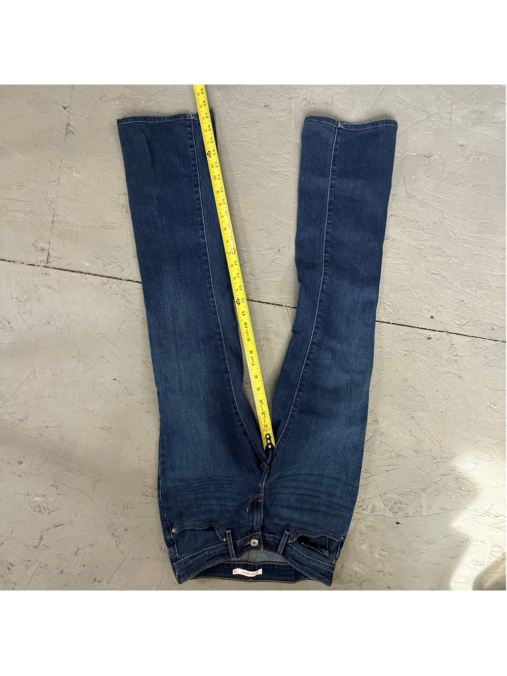 Levi's 815 Curvy Bootcut Jeans Dark Wash Size 28 - Picture 5 of 8